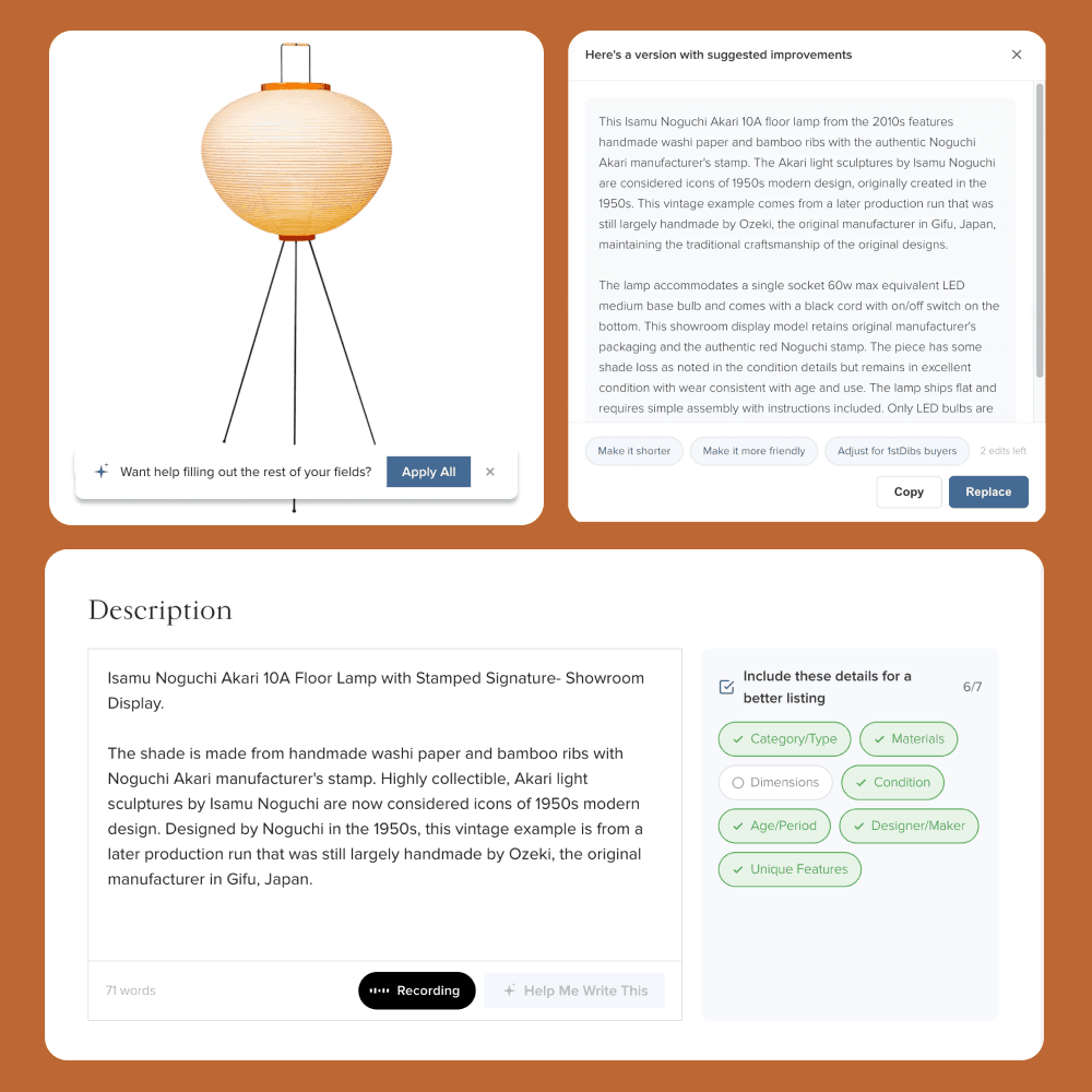 Item Upload Redesign