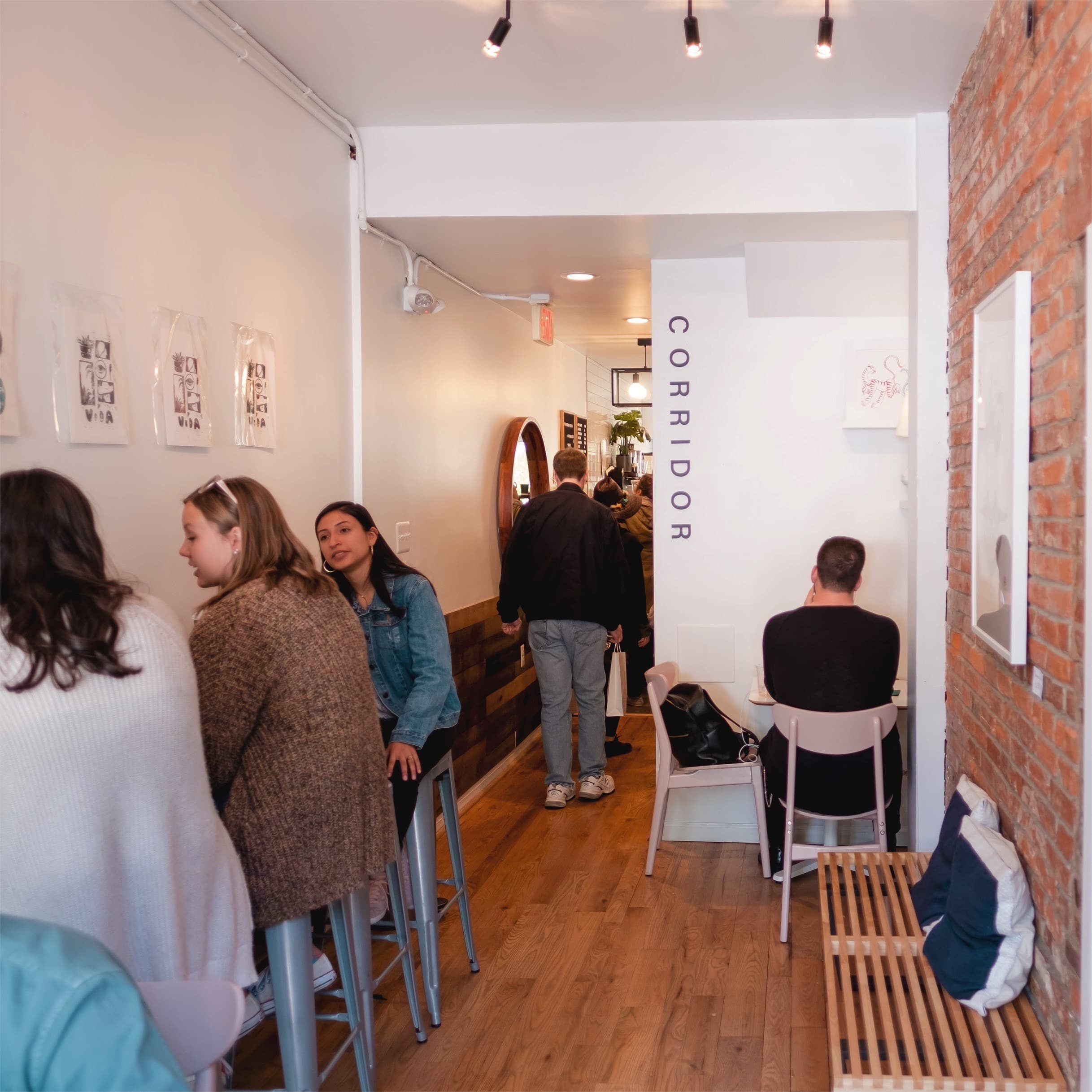 Inside Corridor Coffee
